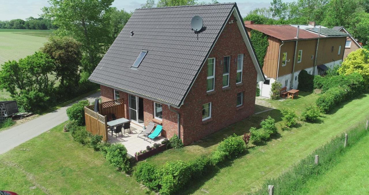 Ferienhaus-Hemmerdeich Oldenswort Exteriör bild